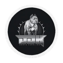 Load image into Gallery viewer, Beach towel Circular Beach Shawl 59"x 59"