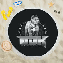 Load image into Gallery viewer, Beach towel Circular Beach Shawl 59"x 59"