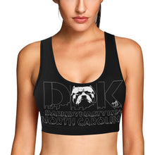 Load image into Gallery viewer, Black Sports Bra