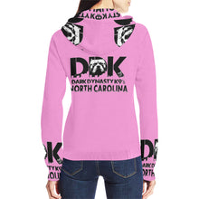 Load image into Gallery viewer, Womens Pink Zip Up Hoodie
